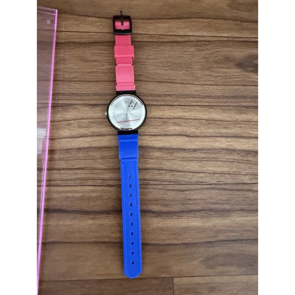 American Girl Watch Pleasant Company Pink/Blue Buckle Band Girl Of Today Retired